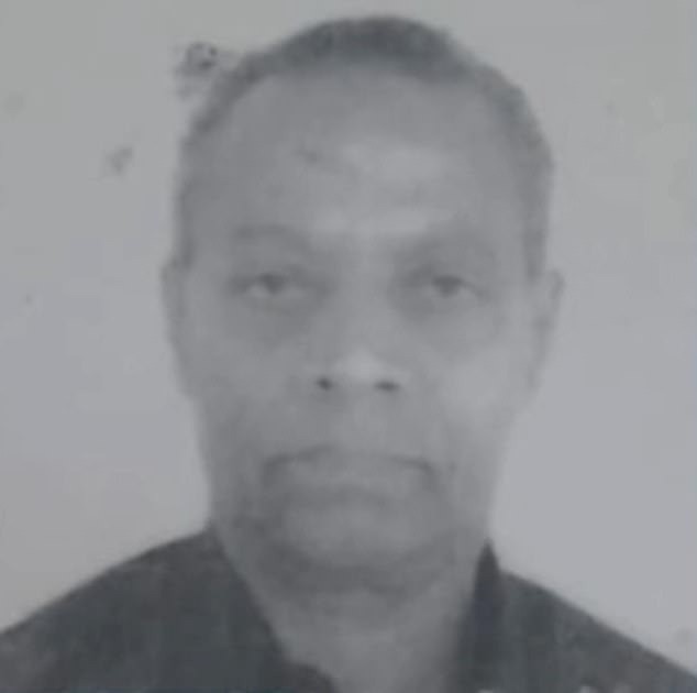 Người hàng xóm cho biết Joao (trong ảnh) khẳng định đã được một 'linh hồn' báo mộng có vàng giấu dưới sàn nhà bếp.