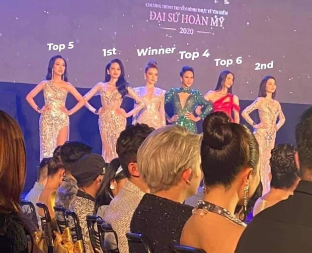 Kết quả chung cuộc Đại sứ Hoàn Mỹ bị lộ dù tập cuối chưa phát sóng. Ảnh FB