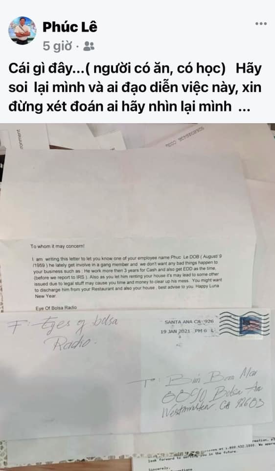 Dòng chia sẻ của bố vợ cũ diễn viên Hoàng Anh. Ảnh chụp màn hình Dòng chia sẻ của bố vợ cũ diễn viên Hoàng Anh. Ảnh chụp màn hình