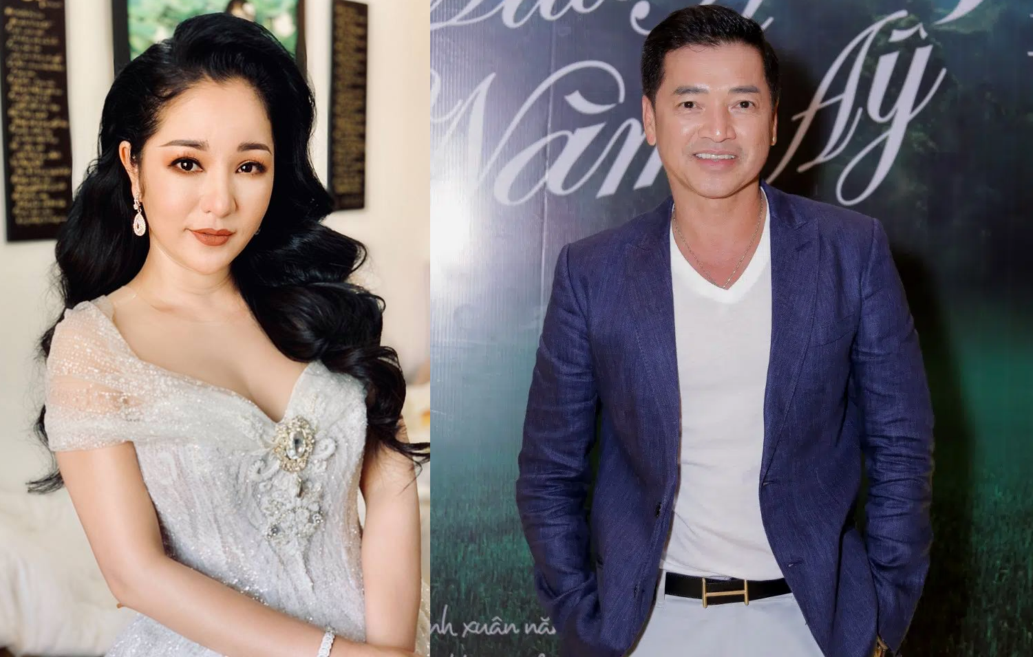 Thúy Nga không ngại 'nói xấu' đàn anh trên sóng livestream. Ảnh internet