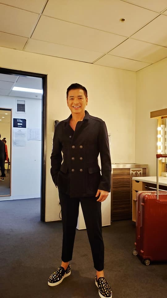 Quang Minh U60 vẫn điển trai, phong độ. Ảnh internet