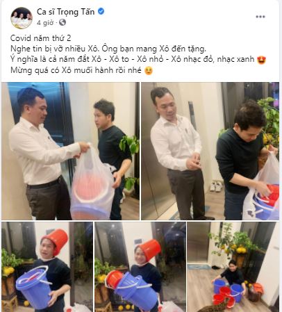 Trọng Tấn cũng hài hước nói về việc bị hủy show. Ảnh chụp màn hình Trọng Tấn cũng hài hước nói về việc bị hủy show. Ảnh chụp màn hình