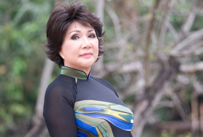 Nữ danh ca Lệ Thu hưởng dương 78 tuổi.