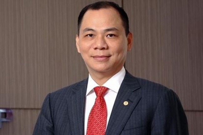 Tỷ phú Phạm Nhật Vượng.