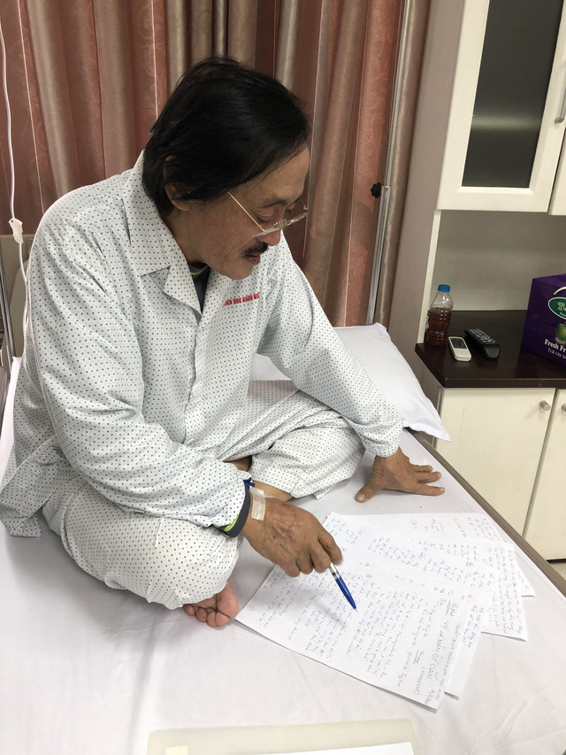 Nghệ sĩ Giang Còi bị ung thư họng giai đoạn 3. Ảnh internet Nghệ sĩ Giang Còi bị ung thư họng giai đoạn 3. Ảnh internet
