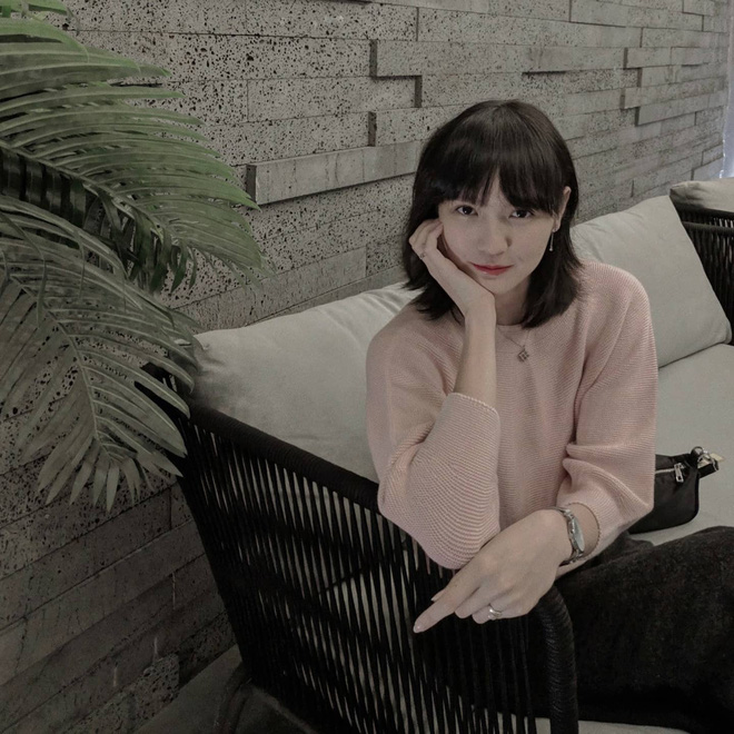 Hải Tú được công ty Sơn Tùng xây dựng hình ảnh trong sáng, ngây thơ. Ảnh FBNV Hải Tú được công ty Sơn Tùng xây dựng hình ảnh trong sáng, ngây thơ. Ảnh FBNV
