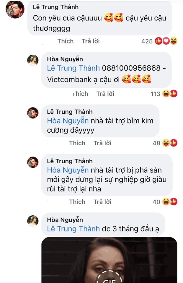 Màn tương tác của Erik với Hoà Minzy khiến nhiều người thích thú. Ảnh chụp màn hình Màn tương tác của Erik với Hoà Minzy khiến nhiều người thích thú. Ảnh chụp màn hình