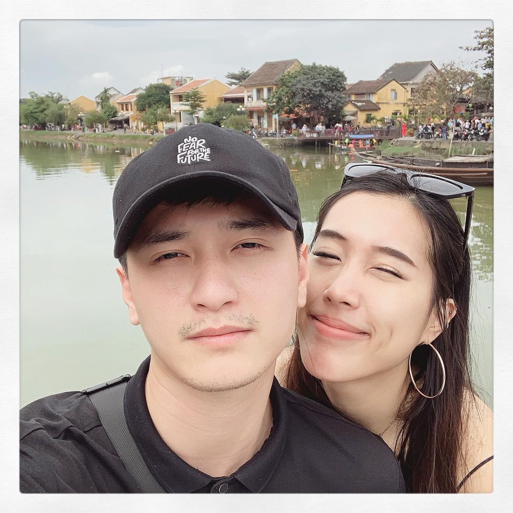 Huỳnh Anh và Y Vân thời còn mặn nồng. Ảnh FBNV