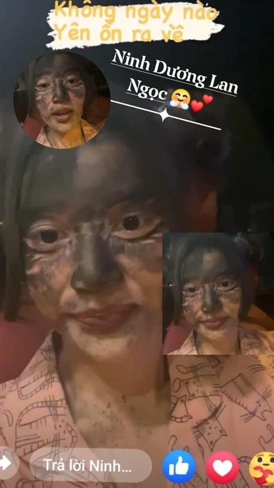 Ninh Dương Lan Ngọc ngày nào cũng trong hình dạng lem luốc sau khi tham gia gameshow. Ảnh internet Ninh Dương Lan Ngọc ngày nào cũng trong hình dạng lem luốc sau khi tham gia gameshow. Ảnh internet