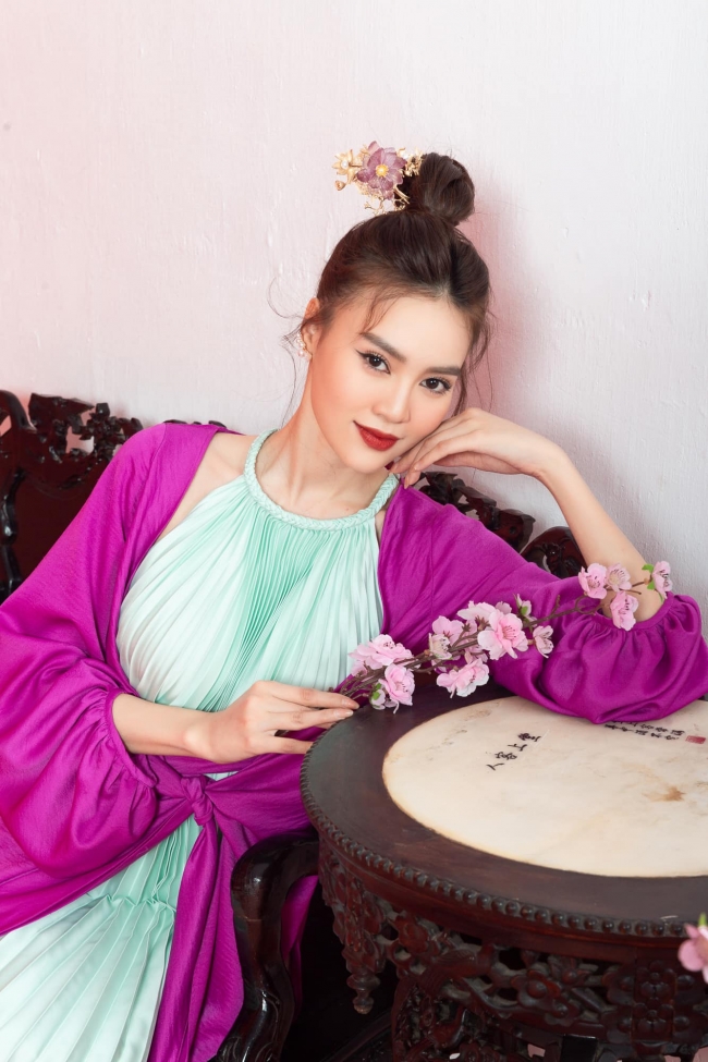 Ninh Dương Lan Ngọc vốn là quý cô hoàng kim của Vbiz. Ảnh FBNV