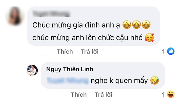 Động thái của anh khiến dân mạng cho rằng An Nguy đã sinh con. Ảnh chụp màn hình Động thái của anh khiến dân mạng cho rằng An Nguy đã sinh con. Ảnh chụp màn hình