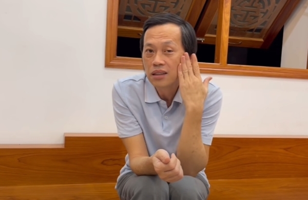 Hoài Linh tâm sự về chuyện nhan sắc xuống cấp. Ảnh cắt từ clip