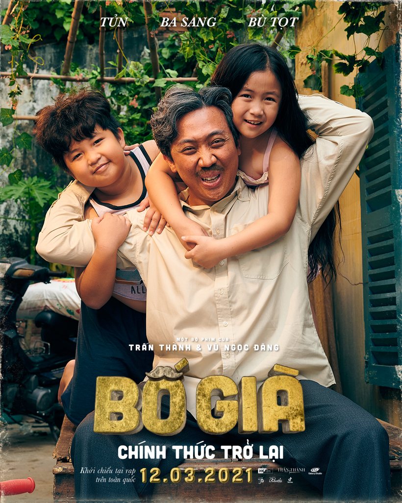 Poster phim 'Bố già' trước khi công chiếu. Ảnh FBNV Poster phim 'Bố già' trước khi công chiếu. Ảnh FBNV