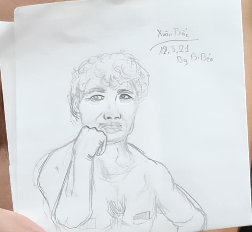 Thành quả sau cùng khiến cho bố thở dài. Ảnh FBNV