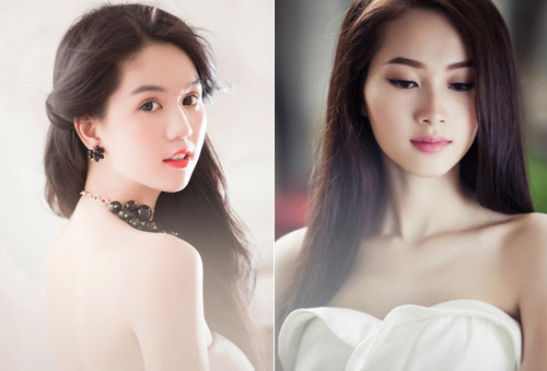 Ngọc Trinh và Hoa hậu Đặng Thu Thảo cùng là nạn nhân của việc bị lấy hình ảnh quảng cáo trái phép. Ngọc Trinh và Hoa hậu Đặng Thu Thảo cùng là nạn nhân của việc bị lấy hình ảnh quảng cáo trái phép.