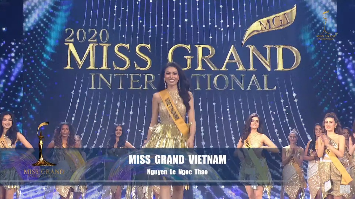 Á hậu Ngọc Thảo dừng chân ở top 20, không tiếp tục bước vào vòng thi trang phục dạ hội. Á hậu Ngọc Thảo dừng chân ở top 20, không tiếp tục bước vào vòng thi trang phục dạ hội.