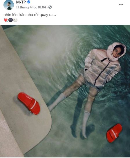 Khoảnh khắc khó hiểu giữa hồ bơi của Sơn Tùng đạt hơn 1 triệu like sau 7 giờ, bức ảnh này vẫn đang rất viral trên MXH. Ảnh chụp màn hình