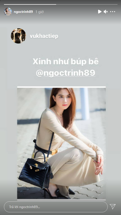 Mặc Nathan Lee có những ồn ào, Ngọc Trinh có động thái thu hút sự chú ý của người hâm mộ. Ảnh chụp màn hình Mặc Nathan Lee có những ồn ào, Ngọc Trinh có động thái thu hút sự chú ý của người hâm mộ. Ảnh chụp màn hình