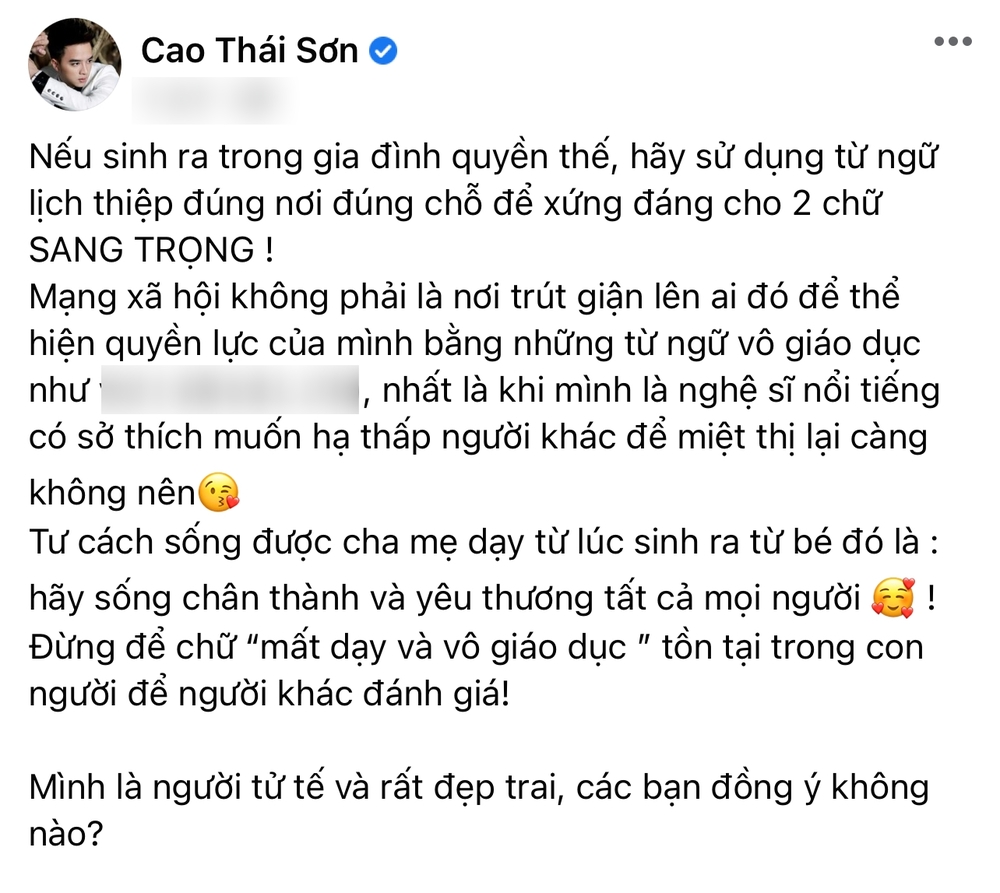 Bênh vực Ngọc Trinh, Cao Thái Sơn bất ngờ bị Nathan Lee 'lật tung' bí mật quá khứ - Ảnh 1