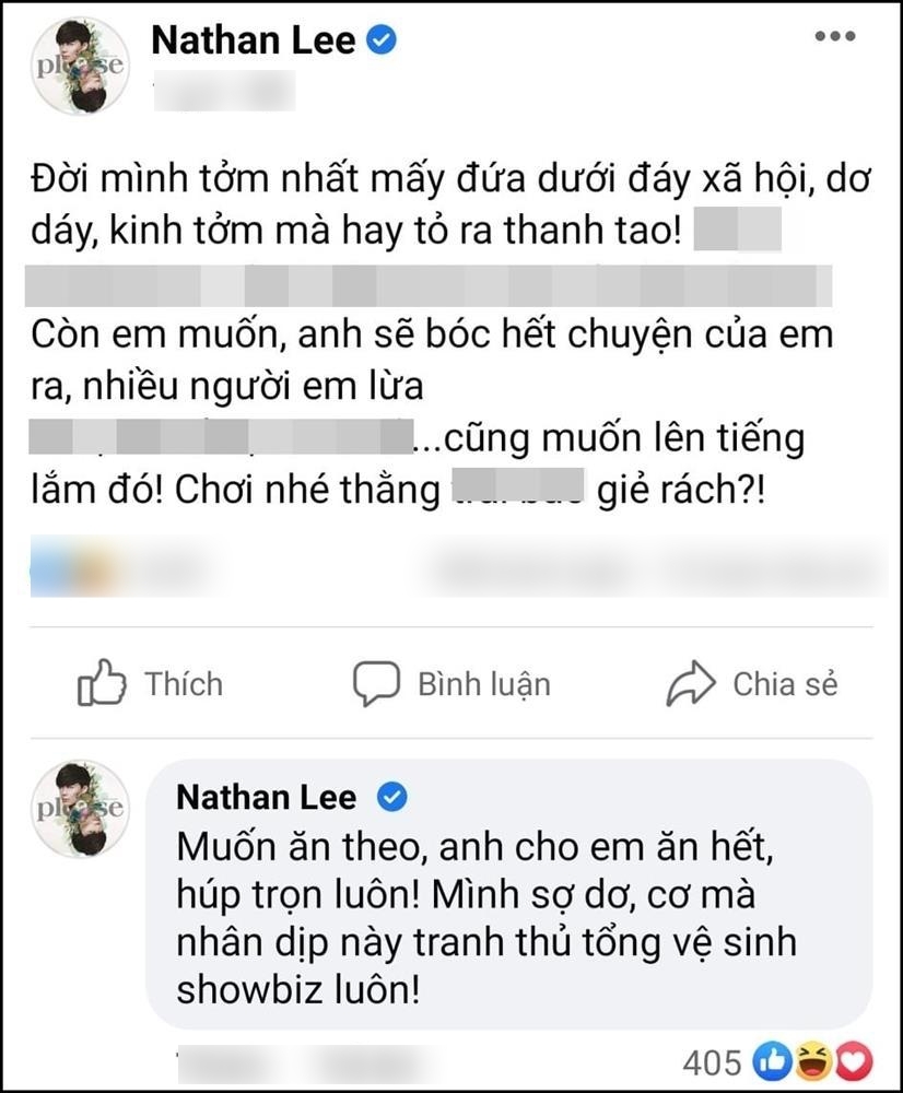 Bênh vực Ngọc Trinh, Cao Thái Sơn bất ngờ bị Nathan Lee 'lật tung' bí mật quá khứ - Ảnh 3 Bênh vực Ngọc Trinh, Cao Thái Sơn bất ngờ bị Nathan Lee 'lật tung' bí mật quá khứ - Ảnh 3