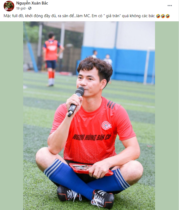 Bài viết mới nhất của Xuân Bắc gây chú ý. Ảnh chụp màn hình Bài viết mới nhất của Xuân Bắc gây chú ý. Ảnh chụp màn hình
