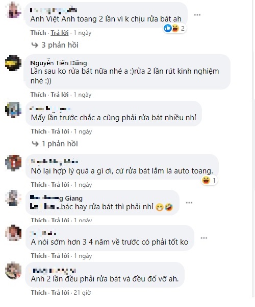 Những bình luận của cư dân mạng dưới bài viết của Việt Anh. Ảnh chụp màn hình Những bình luận của cư dân mạng dưới bài viết của Việt Anh. Ảnh chụp màn hình