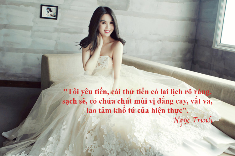Hậu chia tay tỷ phú Hoàng Kiều, Ngọc Trinh bất ngờ tiết lộ triết lý về tình và tiền - Ảnh 1