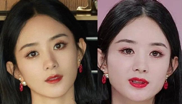 Gương mặt thật của Triệu Lệ Dĩnh cũng có phần thô hơn hình mà studio đăng tải. Gương mặt thật của Triệu Lệ Dĩnh cũng có phần thô hơn hình mà studio đăng tải.