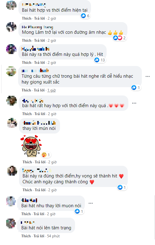 Những bình luận của dân mạng dưới bài viết của Hoài Lâm. Ảnh chụp màn hình