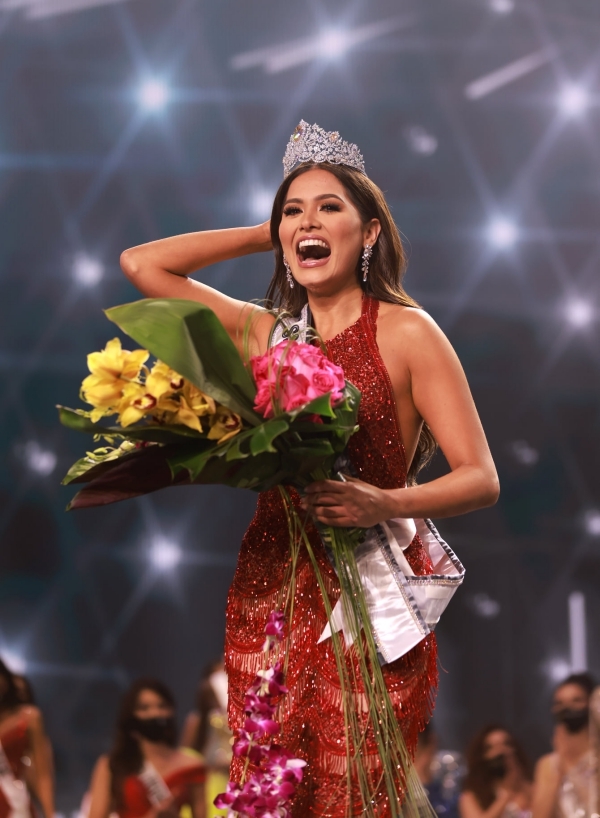 Vương miện Miss Universe 2020 thuộc về đại diện của Mexico. Ảnh: Internet Vương miện Miss Universe 2020 thuộc về đại diện của Mexico. Ảnh: Internet