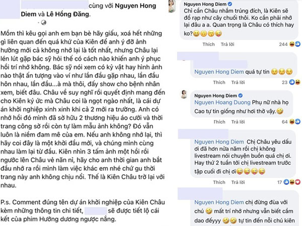 Thành viên đoàn phim tiết lộ diễn biến Châu và Kiên trong 'Hướng dương ngược nắng'. Thành viên đoàn phim tiết lộ diễn biến Châu và Kiên trong 'Hướng dương ngược nắng'.