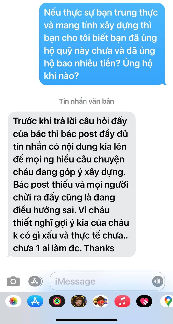 Ông Đoàn Ngọc muốn '3 mặt 1 lời' khi bị người lạ đòi công khai chi tiết tiền từ thiện - Ảnh 4 Ông Đoàn Ngọc muốn '3 mặt 1 lời' khi bị người lạ đòi công khai chi tiết tiền từ thiện - Ảnh 4