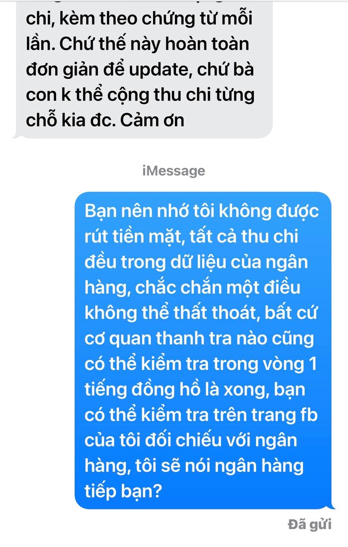 Ông Đoàn Ngọc muốn '3 mặt 1 lời' khi bị người lạ đòi công khai chi tiết tiền từ thiện - Ảnh 2 Ông Đoàn Ngọc muốn '3 mặt 1 lời' khi bị người lạ đòi công khai chi tiết tiền từ thiện - Ảnh 2
