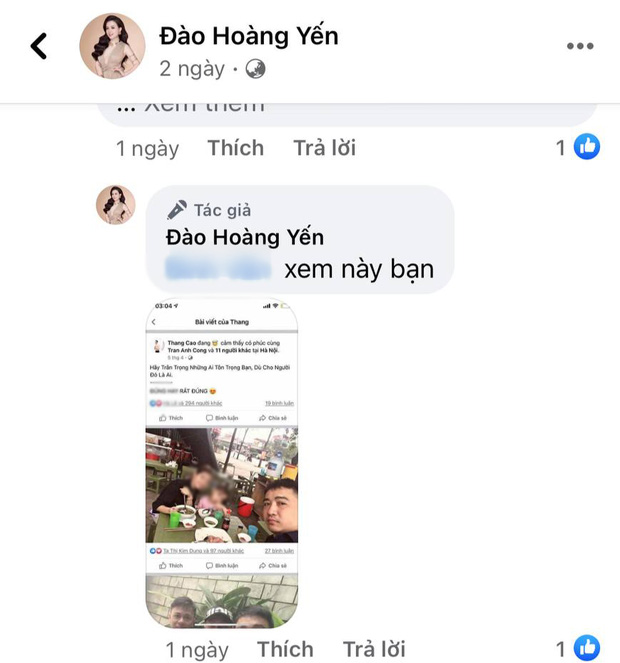 Hoàng Yến công khai mặt tình mới của chồng cũ, cô gái này lập tức ẩn ý thâm sâu 1 Hoàng Yến công khai mặt tình mới của chồng cũ, cô gái này lập tức ẩn ý thâm sâu 1