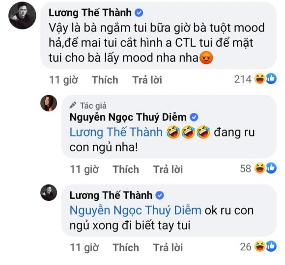 Thái độ của Lương Thế Thành mới đáng chú ý. Ảnh chụp màn hình Thái độ của Lương Thế Thành mới đáng chú ý. Ảnh chụp màn hình