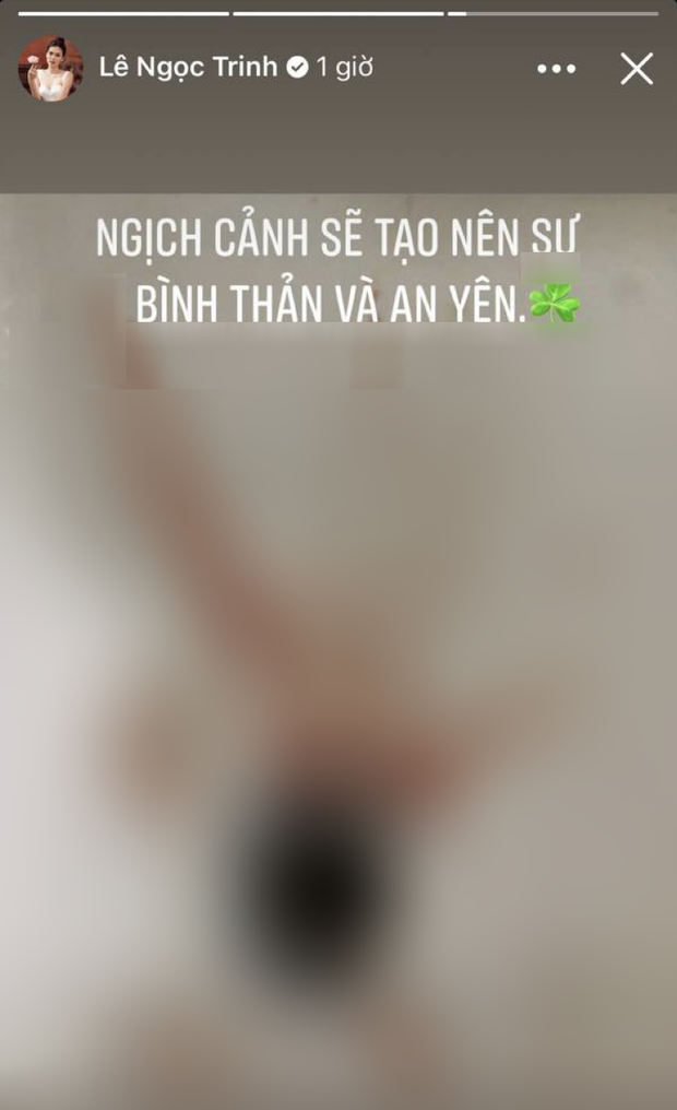 Bài đăng đầy bất ổn của Lê Ngọc Trinh khiến nhiều người chú ý. Ảnh FBNV Bài đăng đầy bất ổn của Lê Ngọc Trinh khiến nhiều người chú ý. Ảnh FBNV