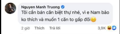 Màn 'quay xe' gấp của Mạnh Trường khiến nhiều người bất ngờ. Màn 'quay xe' gấp của Mạnh Trường khiến nhiều người bất ngờ.