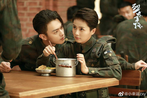 Cả hai đóng chung với nhau trong phim Học Viện Quân Sự Liệt Hỏa