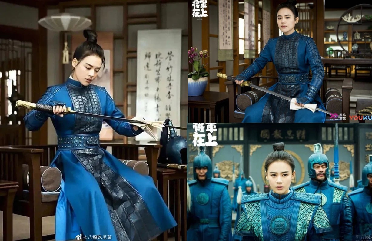 Trùm cuối chắc phải nhắc đến Mã Tư Thuần. Không chỉ nhan sắc xinh đẹp, diễn xuất giỏi mà cô còn có thần thái hào sảng, khí phách không kém những đấng nam nhi khi tạo hình ra chiến trường.