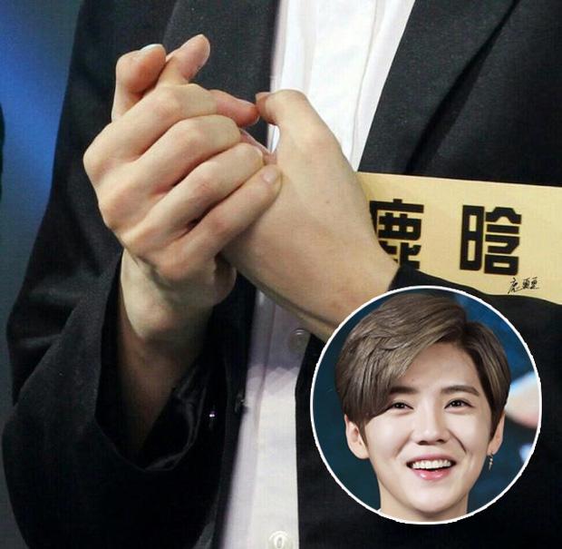 Đôi tay của Lộc Hàm khiến chị em chị muốn trộm mang về nhà.