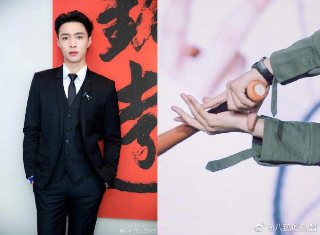 Trương Nghệ Hưng sở hữu bàn tay thon dài như búp măng khiến hội chị em ghen tỵ.