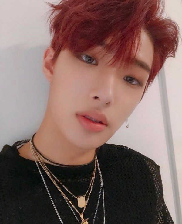 Song Mingi - ATEEZ không thua kém bất kỳ mỹ nam Kbiz nào với đôi môi quyến rũ.