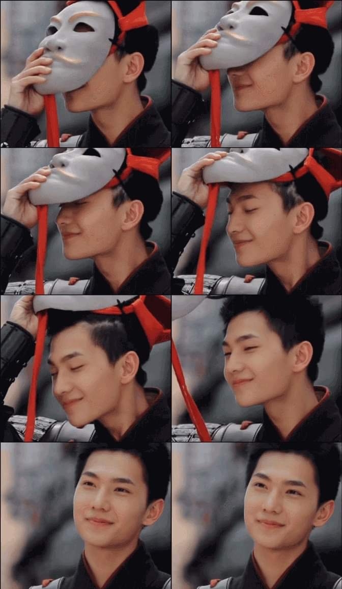 Vốn là mỹ nam vạn người mê, Dương Dương đốn tim fan nữ với khoảnh khắc tháo mặt nạ trong phim 'Binh mã dũng dự chiêu tài miêu'.