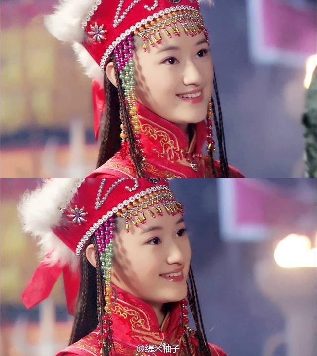 Quách Hiểu Đình với tạo hình con gái thảo nguyên Mông Cổ trong phim Bộ Bộ Kinh Tâm nhận được yêu thích của khán giả bởi nhan sắc xinh đẹp thêm nét phóng khoáng.