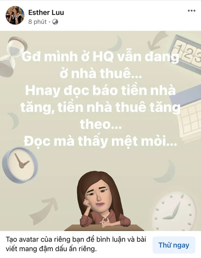 Bài đăng của Hari Won trên trang cá nhân. Ảnh chụp màn hình Bài đăng của Hari Won trên trang cá nhân. Ảnh chụp màn hình