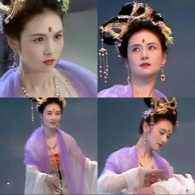 Hằng Nga cũng được xem là vai diễn đầu tiên và duy nhất của Khâu Bội Ninh trong làng giải trí Hoa ngữ. Dù chỉ có một câu thoại và vài cảnh quay trong 'Tây Du Ký năm 1986' nhưng Khâu Bội Ninh lại tạo nên hình ảnh Hằng Nga kinh điển trên màn ảnh với vẻ dịu dàng cũng khí chất thoát tục đầy tiên khí.