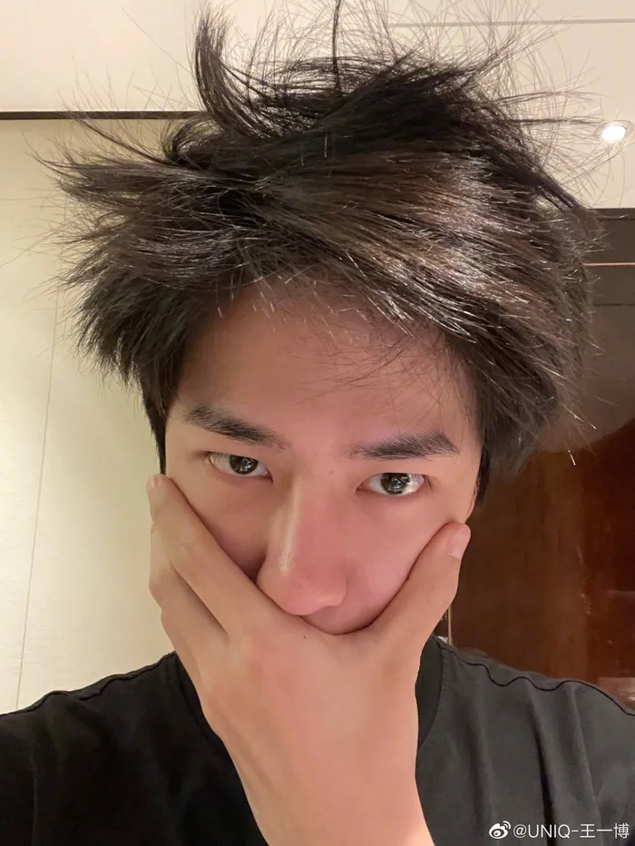 Vương Nhất Bác sao tóc tai bù xù như tổ chim thế này.