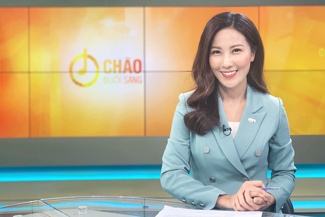 MC, BTV Quỳnh Hoa của chương trình 'Chào buổi sáng'. Ảnh internet MC, BTV Quỳnh Hoa của chương trình 'Chào buổi sáng'. Ảnh internet