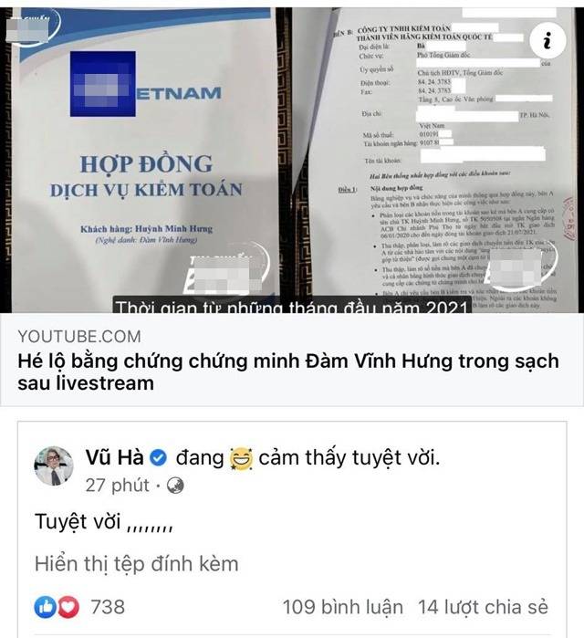 Tin nóng trong ngày 24/10: Bà Phương Hằng tiết lộ 'vảy ngược'; Xuất hiện 'thế lực' muốn 'rửa oan' cho Đàm Vĩnh Hưng 2 Tin nóng trong ngày 24/10: Bà Phương Hằng tiết lộ 'vảy ngược'; Xuất hiện 'thế lực' muốn 'rửa oan' cho Đàm Vĩnh Hưng 2