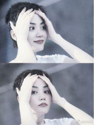 Không thể phủ nhận Vương Phi cũng vô cùng hợp với kiểu tóc tém đầy cá tính như thế này. 'Thiên hậu' Vương Phi toát lên khí chất mạnh mẽ cùng mái tóc tomboy chất lừ.